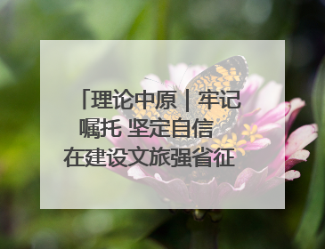 理论中原｜牢记嘱托 坚定自信 在建设文旅强省征程中推动殷商文化传承创新