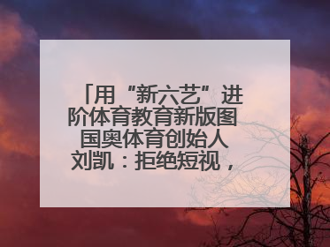 用“新六艺”进阶体育教育新版图 国奥体育创始人刘凯：拒绝短视，用长期思维领跑体育产业细分赛道