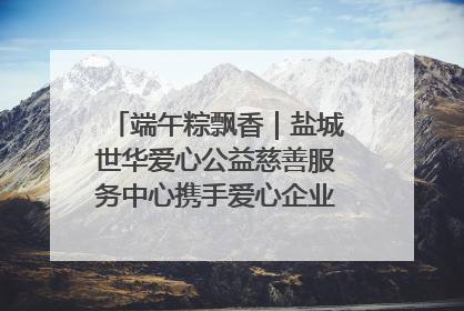 端午粽飘香｜盐城世华爱心公益慈善服务中心携手爱心企业发起情暖“城市守护者”慰问活动