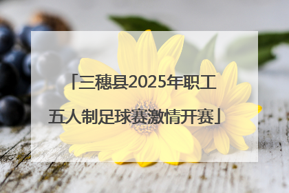 三穗县2025年职工五人制足球赛激情开赛