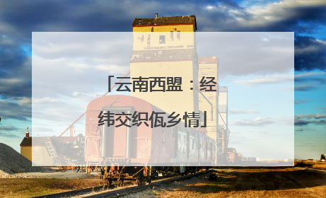 云南西盟：经纬交织佤乡情