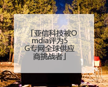 亚信科技被Omdia评为5G专网全球供应商挑战者