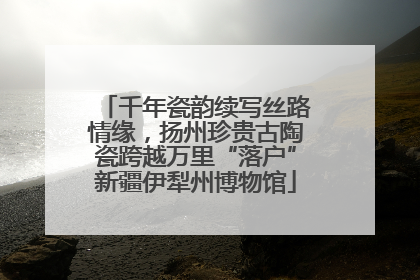 千年瓷韵续写丝路情缘，扬州珍贵古陶瓷跨越万里“落户”新疆伊犁州博物馆