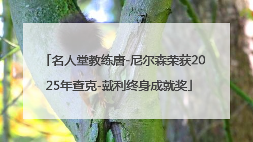 名人堂教练唐-尼尔森荣获2025年查克-戴利终身成就奖