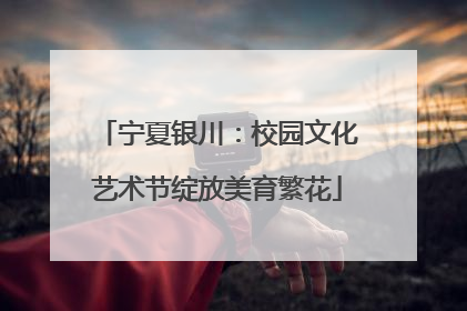 宁夏银川：校园文化艺术节绽放美育繁花