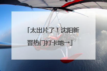 太出片了！沈阳新晋热门打卡地→
