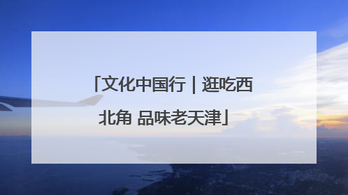 文化中国行｜逛吃西北角 品味老天津