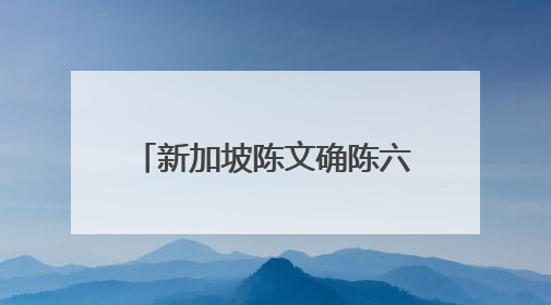 新加坡陈文确陈六使家族后裔返乡调研侨捐基金管理
