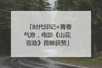 时代印记×青春气息，电影《山花苍劲》首映获赞