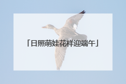 日照萌娃花样迎端午