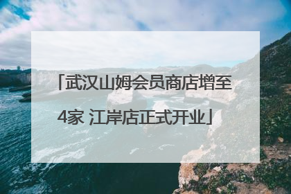 武汉山姆会员商店增至4家 江岸店正式开业