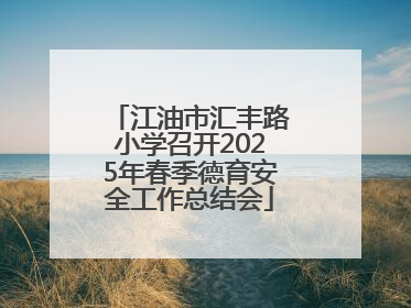 江油市汇丰路小学召开2025年春季德育安全工作总结会
