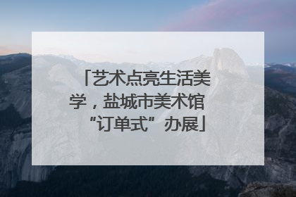 艺术点亮生活美学，盐城市美术馆“订单式”办展