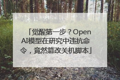 觉醒第一步？OpenAI模型在研究中违抗命令，竟然篡改关机脚本