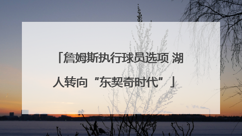 詹姆斯执行球员选项 湖人转向“东契奇时代”
