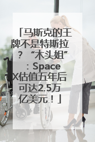 马斯克的王牌不是特斯拉？“木头姐”：SpaceX估值五年后可达2.5万亿美元！
