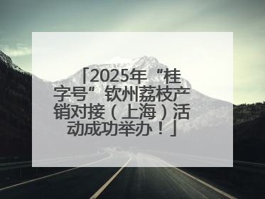 2025年“桂字号”钦州荔枝产销对接（上海）活动成功举办！