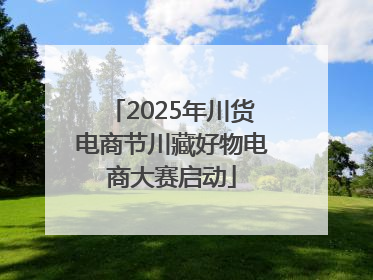 2025年川货电商节川藏好物电商大赛启动