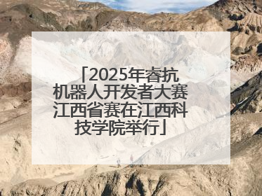 2025年睿抗机器人开发者大赛江西省赛在江西科技学院举行