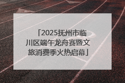 2025抚州市临川区端午龙舟赛暨文旅消费季火热启幕